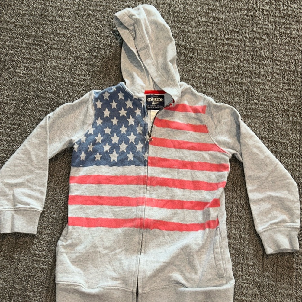 Oshkosh American Flag Jacket